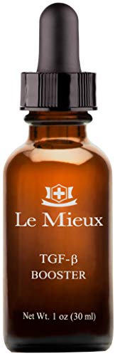 Le Mieux TGF-B Booster - Anti Aging Triple Growth Factor Facial Serum with Hyaluronic Acid & Peptides, Hydrating Face Serum with No Parabens (1 oz