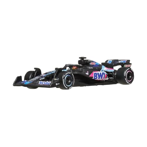 Hot Wheels Formula 1 Car Model F1 BWT ALPINE A524 Esteban Ocon 31 - Die Cast Scale 1:64 - Length 8 cm - JBM09