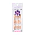 Kiss Impress No Glue Mani Press On Nails, Model, Classic French Manicure Kit, 30 Light Neutral + White Tip, Short Squoval, With IMPROVED Adhesive Beauty & Personal Care KISS