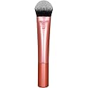 Real Techniques Seamless Complexion Makeup Brush, For Foundation, Primer, & Moisturizer, Multipurpose Foundation Brush Or Skincare Tool, Streak-Free