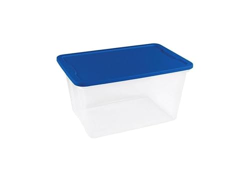 56Qt Clear Storage Tote
