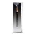 Shaina B. Miami Crease Eye Brush - Fluffy Eyeshadow Blending Brush for Precision Crease Definition, Soft Synthetic Bristles for Cream & Powder