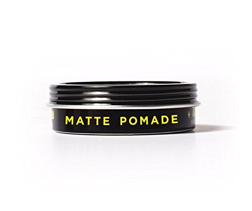 BYRD Matte Pomade 1-Pack - Medium Hold, Matte Finish, Add Texture and Sculpt, Safe for All Hair Types, 1.5 Oz (One Pack)