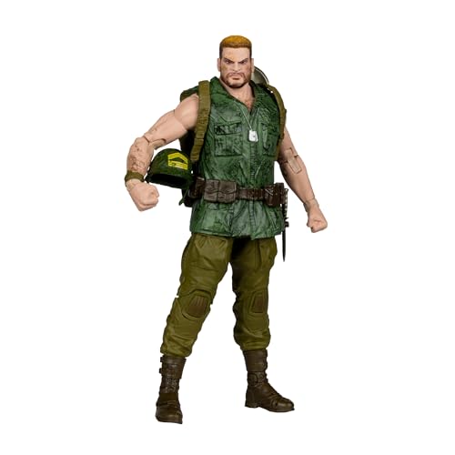 McFarlane Toys - DC Multiverse Sergeant Rock (DC Classic) 7in Figure McFarlane Collector Edition #14 (Style May Vay)