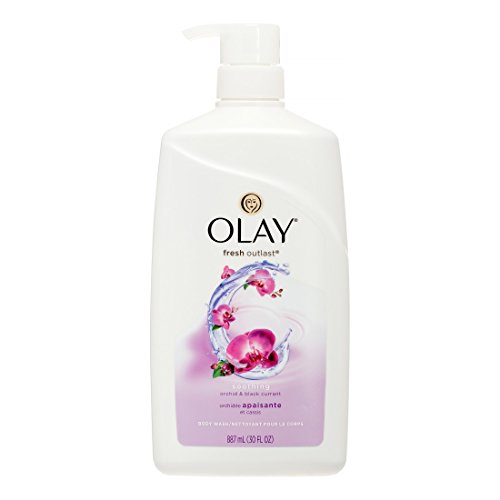 Olay Fresh Outlast Soothing Orchid & Black Currant Body Wash 30 Oz