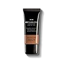 Absolute New York HD Flawless Fluid Foundation, Lightweight and Buildable, Water-Based Liquid Foundation, Healthy Radiance To The Skin (AHDF08 Coffee