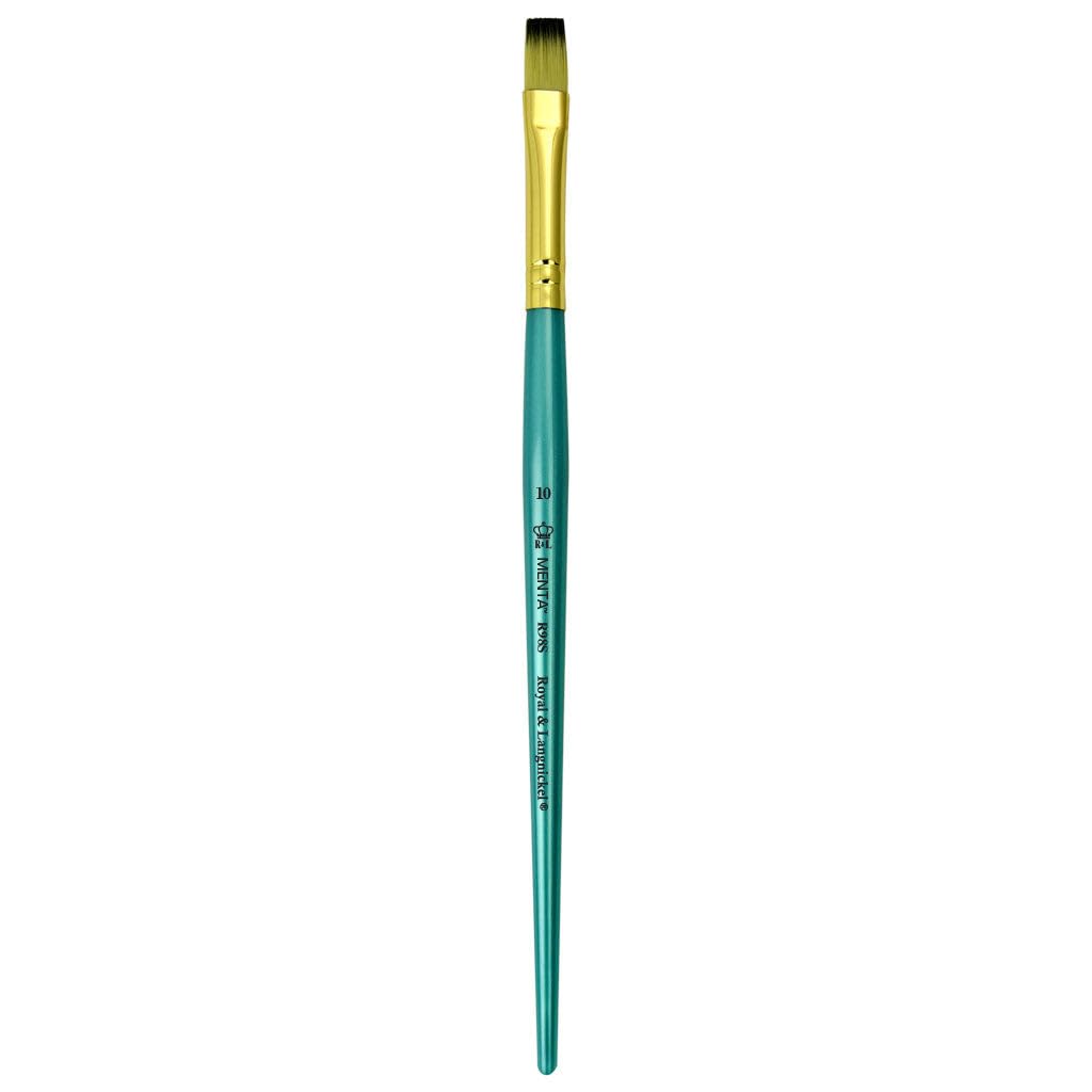 Menta Synthetic Blend Flat Brush - 10