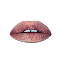 Aromi Tan Metallic Liquid Lipstick | Sepia Bronze Lip Color with Shimmery Finish, Vegan, Cruelty-free, Long-Lasting, Smudge-Proof, Handmade (Peachy