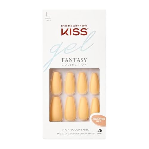 Kiss Gel Fantasy Collection, Sculpted Nails "Insomnia" Long Length Beauty & Personal Care KISS