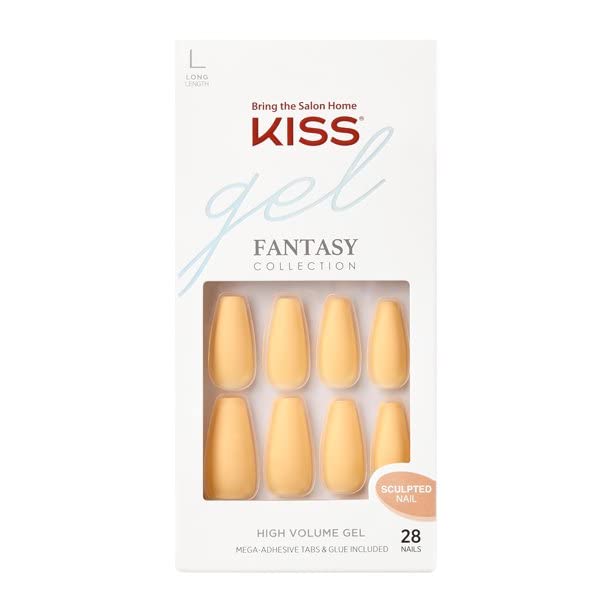 Kiss Gel Fantasy Collection, Sculpted Nails "Insomnia" Long Length Beauty & Personal Care KISS