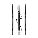 3 Pcs Waterproof Eyebrow Pencil Dark Brown, Premium Eye Brow Pencil Brn with Spoolie Brush, Longwearing for Perfect Brows, Professional, Precision