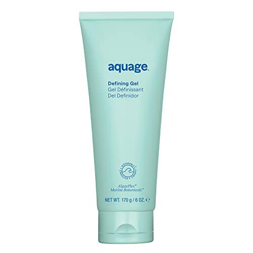 AQUAGE Defining Gel, For Curly, Wavy or Permed Hair, Repairs Hair Strands For Well-Defined Curls Without The Frizz, 6 fl. oz