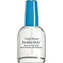Sally Hansen Double Duty™, Base and Top Coat, Quick Dry, Long Lasting, Streak-Free Shine, Clear Nail Polish