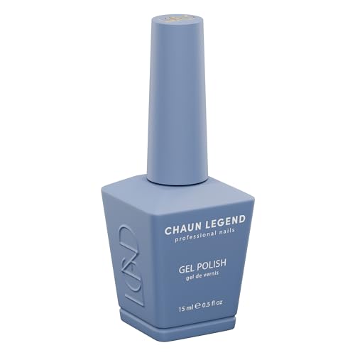 Chaun Legend UV Gel Nail Polish, 0.5 Ounce Long Lasting Salon Quality, Bubble Free Professional Manicures, Quick Dry, High Shine, Berrywinkle LG5064 Beauty & Personal Care Chaun Legend Professional Nails