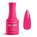 KIARA SKY Gel Pro HEMA-Free Gel Nail Polish | Full Coverage, 28+ Day Wear, Self-Leveling, UV/LED Soak-Off, 0.5 fl oz | Pizzazz #089 Beauty & Personal Care KIARA SKY