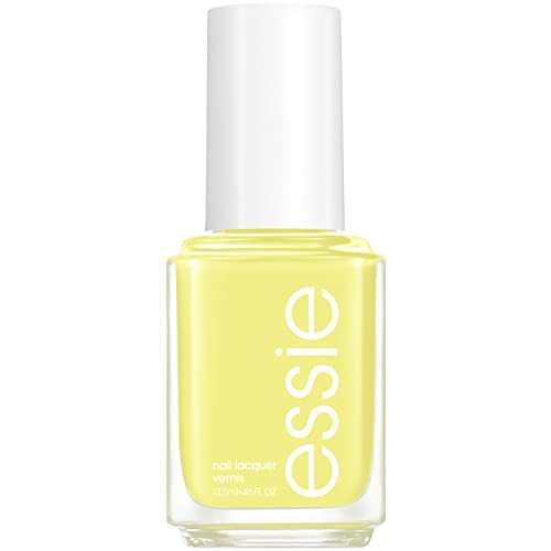essie Nail Polish, Salon-Quality Yellow Nail Polish, Feel The Fizzle, Vegan, You’re Scent-sational, 0.46 oz. Beauty & Personal Care essie