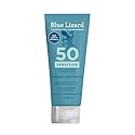 Blue Lizard SENSITIVE Mineral Sunscreen with Zinc Oxide, SPF 50+, Water Resistant, UVA/UVB Protection with Smart Cap Technology - Fragrance Free, 3