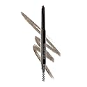 wet n wild Ultimate Eyebrow Retractable Definer Pencil, Ash Brown, Dual-Sided Brow Brush, Fine Tip, Shapes, Defines, Fills Brow Makeup