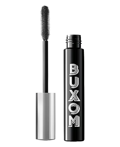 BUXOM Lash Volumizing Mascara, Blackest Black, Full Size