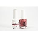 Gelixir Duo Matching Gel and Nail Polish, Made in USA. (049-Crimson Red) Beauty & Personal Care Gelixir
