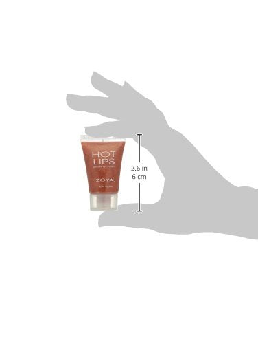 ZOYA Lip Gloss, Foxy, 0.42 oz.