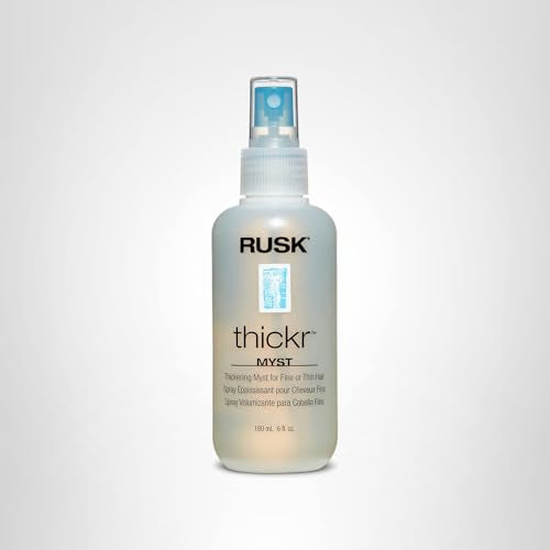 RUSK Designer Collection Thicker Thickening Myst for Fine or Thin Hair, Provides Body, Volume, and Texture, 6 fl. oz