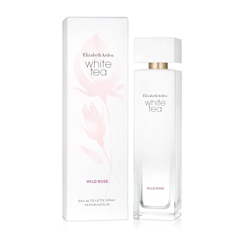 Elizabeth Arden White Tea Wild Rose Eau De Toilette Spray, Perfume for Women, 3.3 fl oz