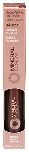 Mineral Fusion, HydroShine Lip Gloss s, Rabida, 0.15 Ounce