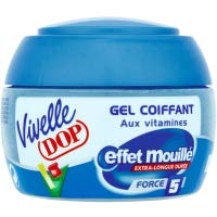Vivelle Dop Gel Coiffant Effet Mouille Force 5 190ml (Vivelle Dop Styling Gel Wet Effect Force 5 190ml)