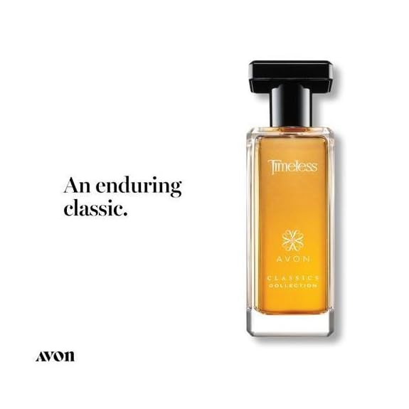AVON Classics Timeless Cologne Spray 1.7 fl. oz, Pack of 2 Perfume for Women - Soft Floral Clean Scent Perfume with Jasmine, Cardamom & Patchouli