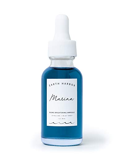 MARINA Biome Brightening Serum Ampoule, 12 Botanical Actives to Reduce Redness, Uneven Tone treatment for body, ampoule serum for All Skin Types, 1 fl