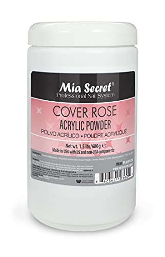 Mia Secret Professional Nail System Cover Rose Acrylic Powder 1.5 lbs Beauty & Personal Care Mia Secret