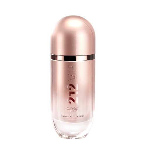 Carolina Herrera 212 Vip Rose Fragrance For Women - Notes Of Bubbly Rosé - Seductive Peach Blossom - Fresh, Elegant And Dynamic - Day And Night Wear