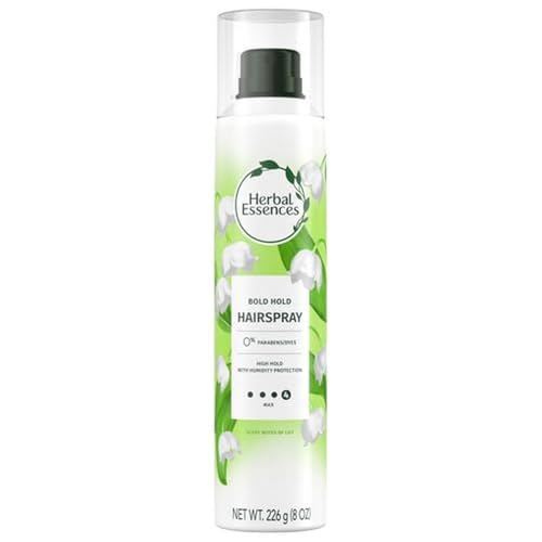 Herbal Essences Bold Hold Hairspray, Hair Spray for All Hair Types, 24-hour Hold, 8 fl oz