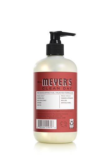 MRS. MEYER'S CLEAN DAY Liquid Hand Soap, Tomato Vine Scent, 12.5 Ounce Bottle