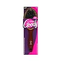 Goody Ceramic Hair Brush, Oval Cushion - Natural Boar and Nylon Bristle Mix to Enhance Shine & Smooth Hair, Fights Frizz and Static - Premium Wood
