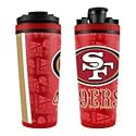 WinCraft San Francisco 49ers Red 26oz 4D Stainless Steel Ice Shaker