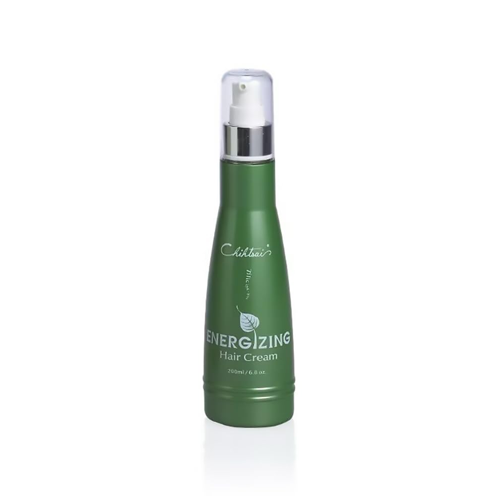 Chihtsai Energizing Hair Cream (6.8oz/200ml) - Instant Leave-in Cream. Moisturize, smooth, promotes shine and bounce to hair. Protecting it from UV
