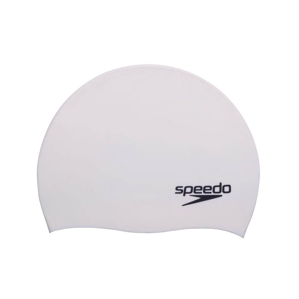 Speedo Biofuse Adult Shower Cap, White, One Size Beauty and Personal Care Speedo