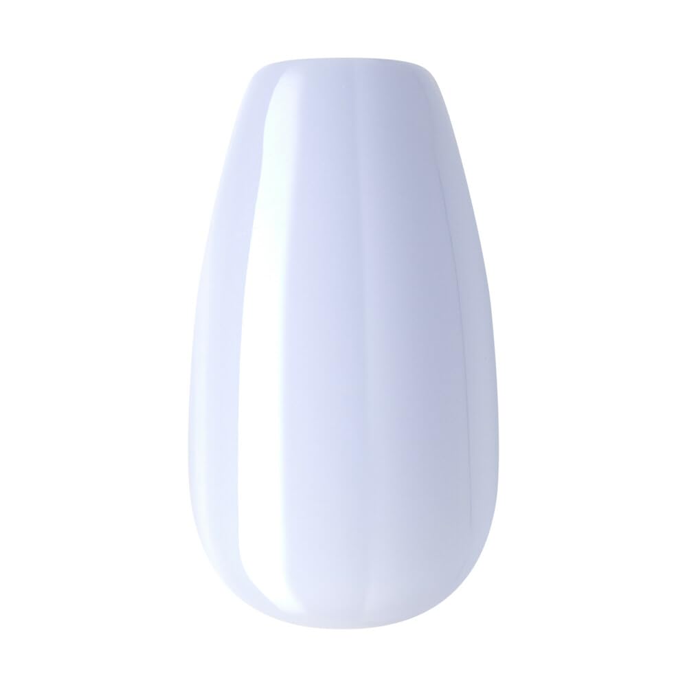 KISS imPRESS Color No Glue Mani 30 Pcs Press On Nails, Light Blue, Medium Size, Coffin Shape, Simple Peel & Press Easy Apply, Hassel-Free Removal Beauty & Personal Care imPRESS