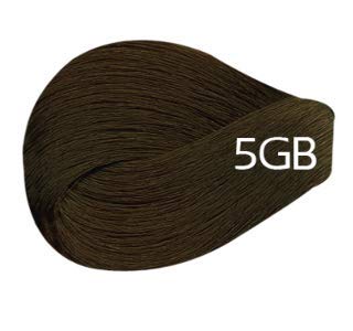 Vivitone Permanent Cream Color (5GB Light Golden Beige Brown) 3oz. - 100% Grey Coverage, Long Lasting Shine, Made in Italy.