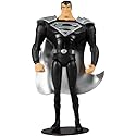 McFarlane Toys DC Multiverse Superman Black Suit Variant (Superman: The Animated Series) 7" Action Figure with Accessories