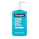 Neutrogena Hydro Boost Face Wash, Fragrance Free, Hydrating Facial Cleanser with Hyaluronic Acid, Daily Foaming Face Wash & Makeup Remover