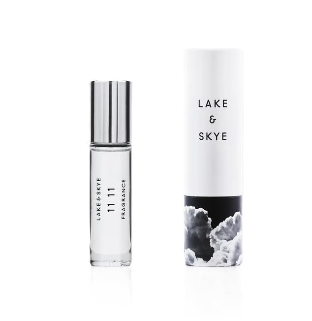 Lake & Skye 11 11 Fragrance Oil Rollerball Perfume, Signature Skin Musk with White Ambers, 0.33 fl oz (10 mL), Unisex Scent Beauty & Personal Care Lake & Skye