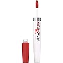MAYBELLINE Super Stay 24 2-step Long Lasting Liquid Lipstick and Lip Balm, 920 Bronzed Dream, 1 count