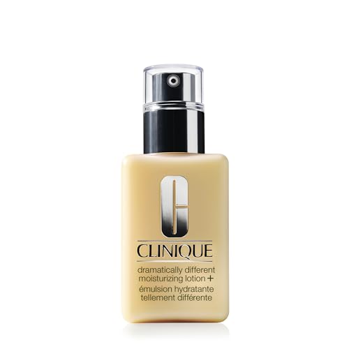 Clinique 3-Step Dramatically Different Moisturizing Lotion+ | Face Moisturizer For Dry to Dry Combination Skin Types | With Glycerin | Hydrating, 4.2