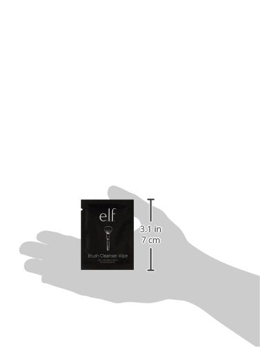 e.l.f. Brush Cleaner Wipes, 10 Count (Pack of 4)