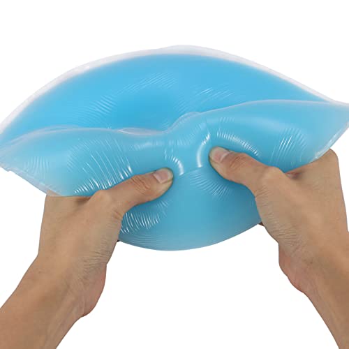 Ejoyous Silicone Face Pillow, Spa Reusable Face Rest Massage Overlay Relax Cushion Skin Care for SPA Beauty Salon Head Support(Sky Blue) Beauty and Personal Care Ejoyous