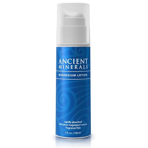 Ancient Minerals Magnesium Lotion - Zechstein Magnesium Chloride Cream with Shea Butter, Organic Oils & Hyaluronic Acid for Skin Hydration, Non-Greasy Beauty and Personal Care Ancient Minerals Default Title