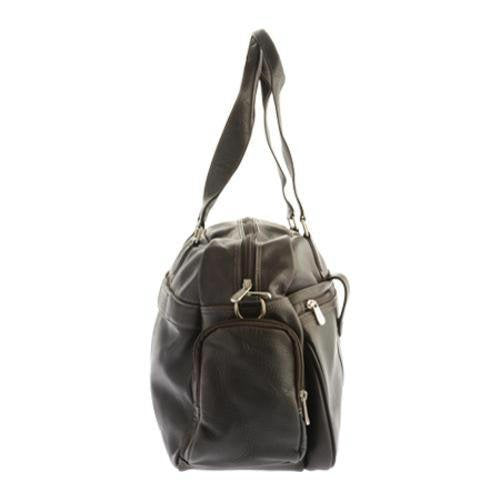 Piel Leather Multi-Pocket Carry-on, Black, One Size